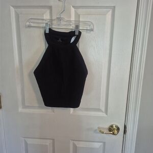 Aerie Superchill Seamless High Neck Bra Top